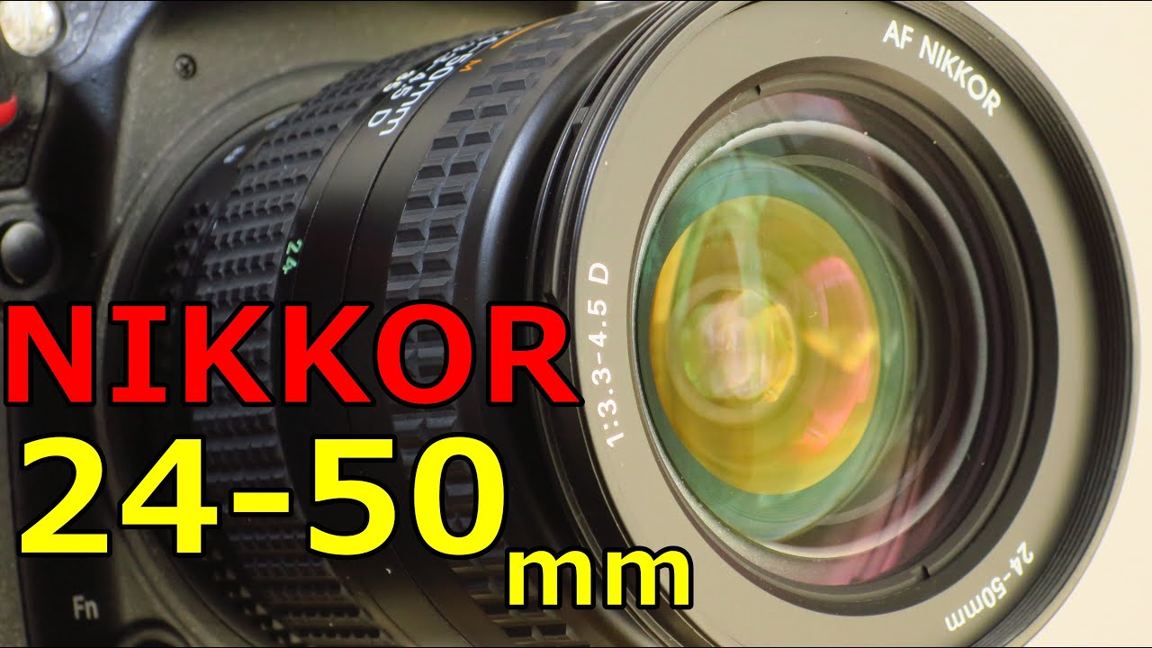 ジャンク】2200円広角ズーム AI AF Zoom Nikkor 24～50mm F3.3～4.5D