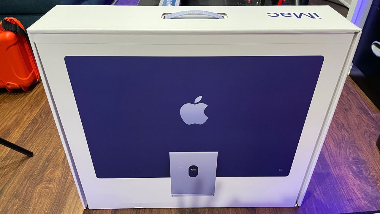 2021 iMac Unboxing - PURPLE iMac M1 - YouTube
