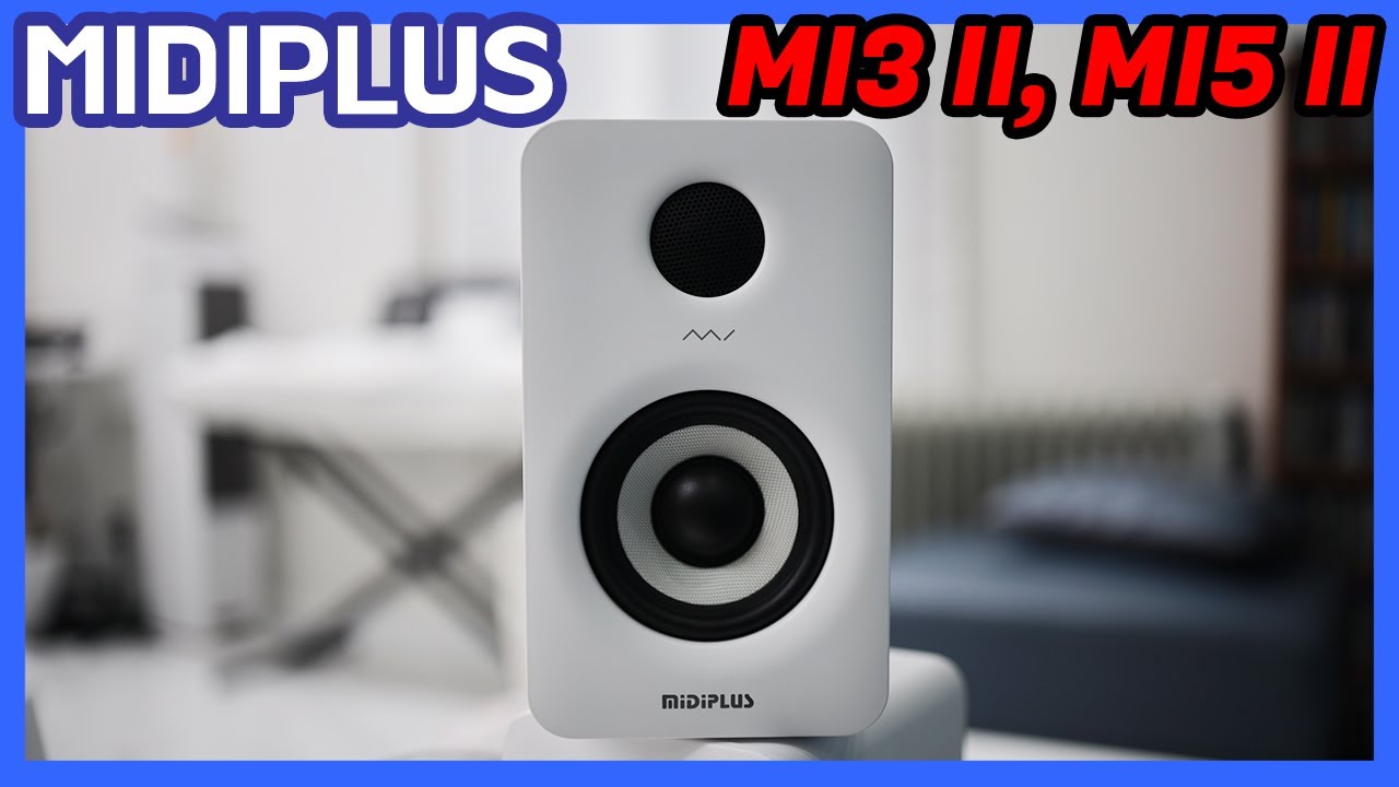 Midiplus 미디플러스 스피커 MI3 II, MI5 II 리뷰 (Eris4.5 Genelec
