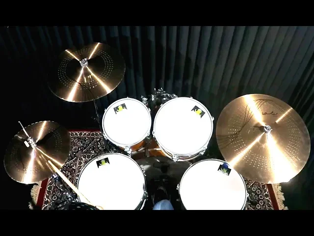 Kit de Pratos Orion WS Whisper WS70 Micro Furos com Chimbal 14