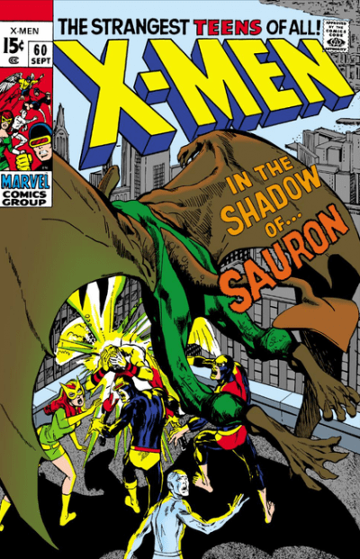 X-Men #60 (September, 1969) | Attack of the 50 Year Old Comic Books