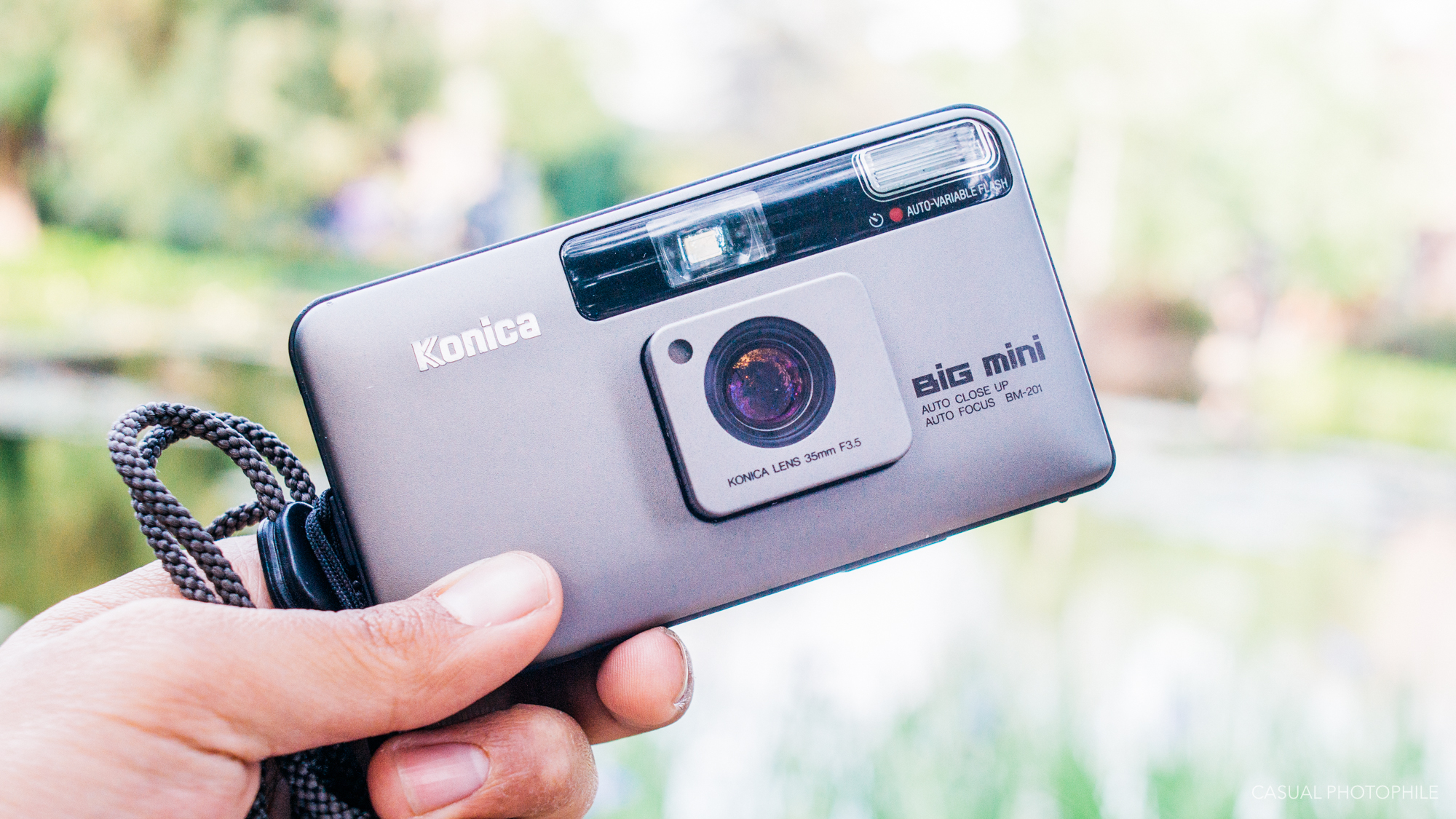 Konica Big Mini BM 201 - Point and Shoot Film Camera Review