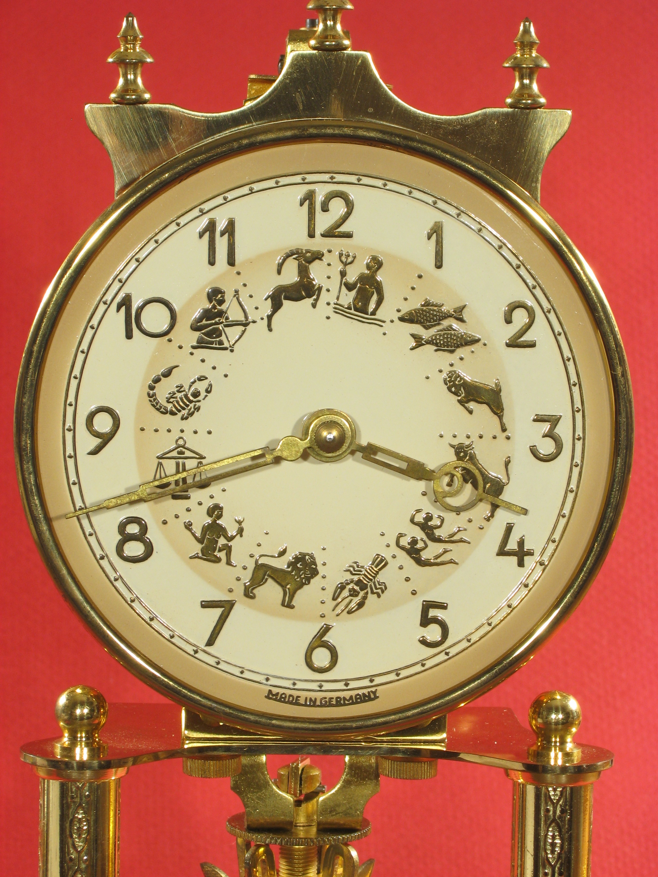 Kern Standard 400 Day Clock with Zodiac Dial – ClockInfo.com