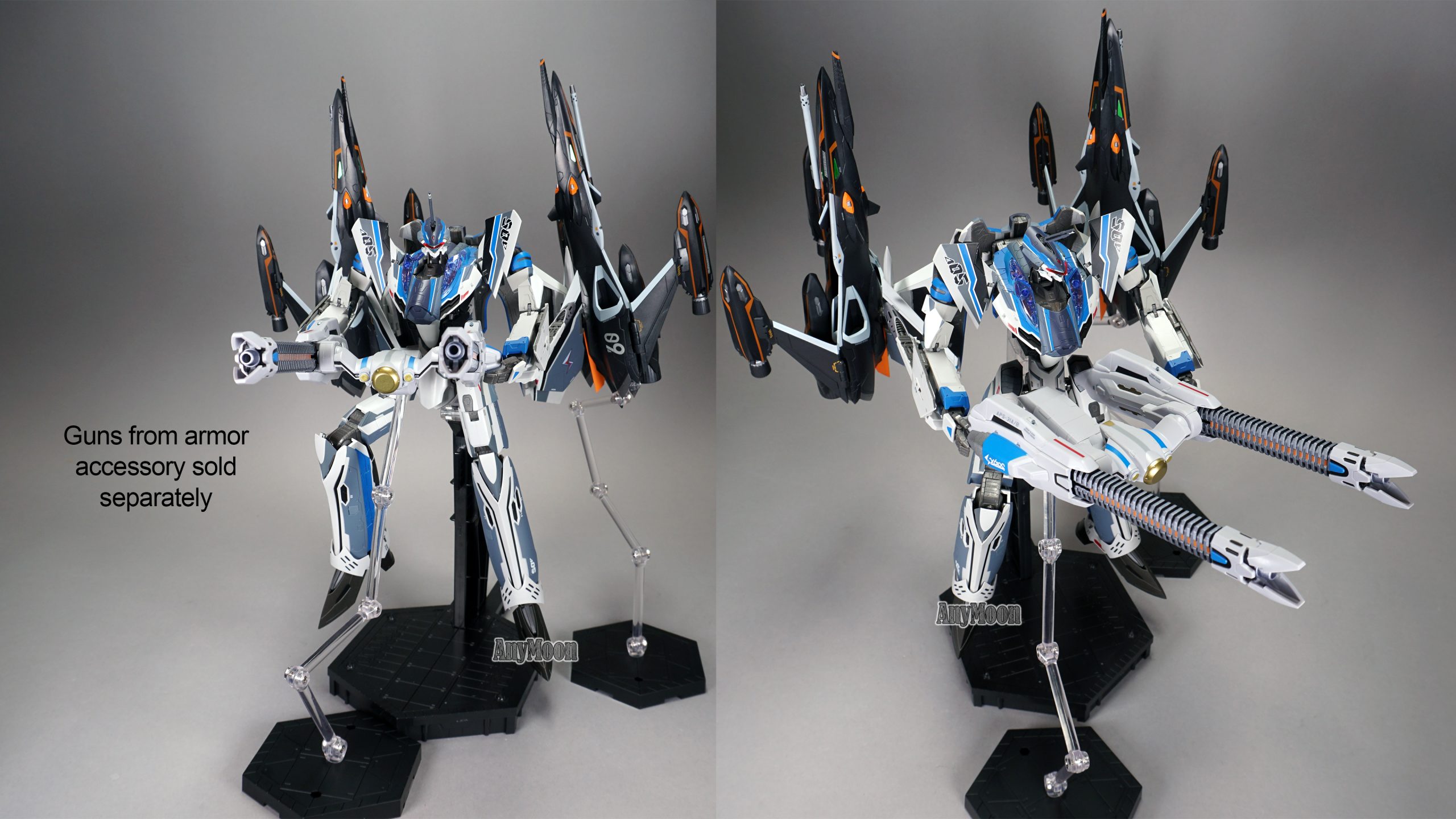 Accessories for Bandai 1/60 DX VF-31AX Toys: Super Ghost Set