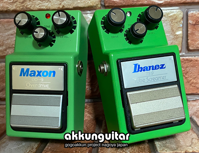 チューブスクリーマーTS、マクソンODどこが違うの？ ・・・バイパス音