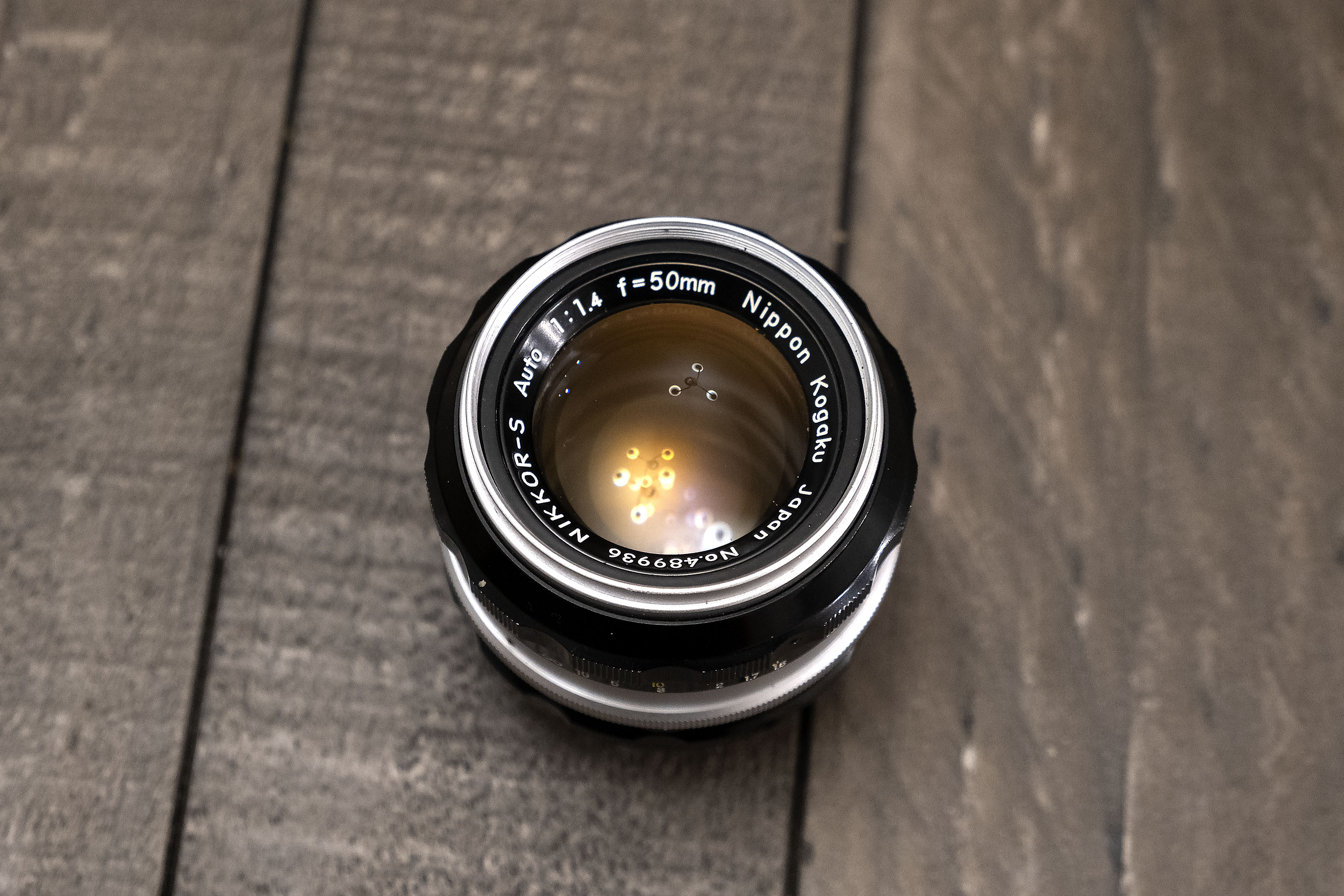 the Nikon Nikkor-S 50mm f/1.4 Auto - Aly's Vintage Camera Alley