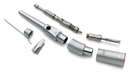 W&H S-12 1:2 Oral Surgery Dental Handpiece (20° Angle) - Aseptico Inc.