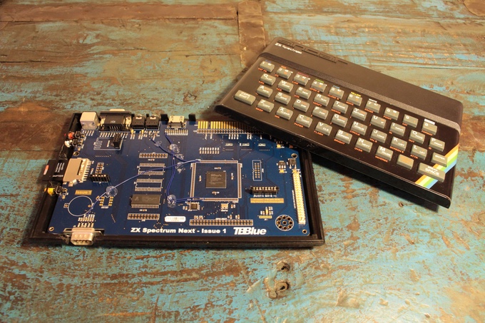 ZX Spectrum Next is an advanced version of the original 8-bit