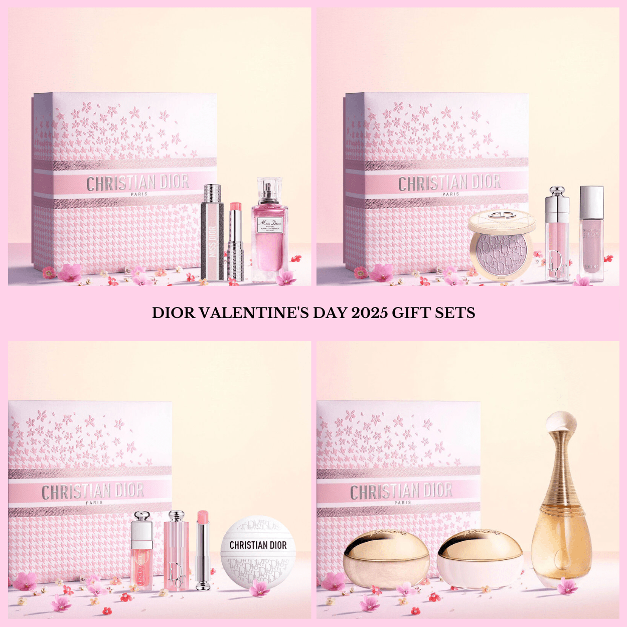 DIOR Valentine's Day 2025 Gift Sets - BeautyVelle | Makeup News
