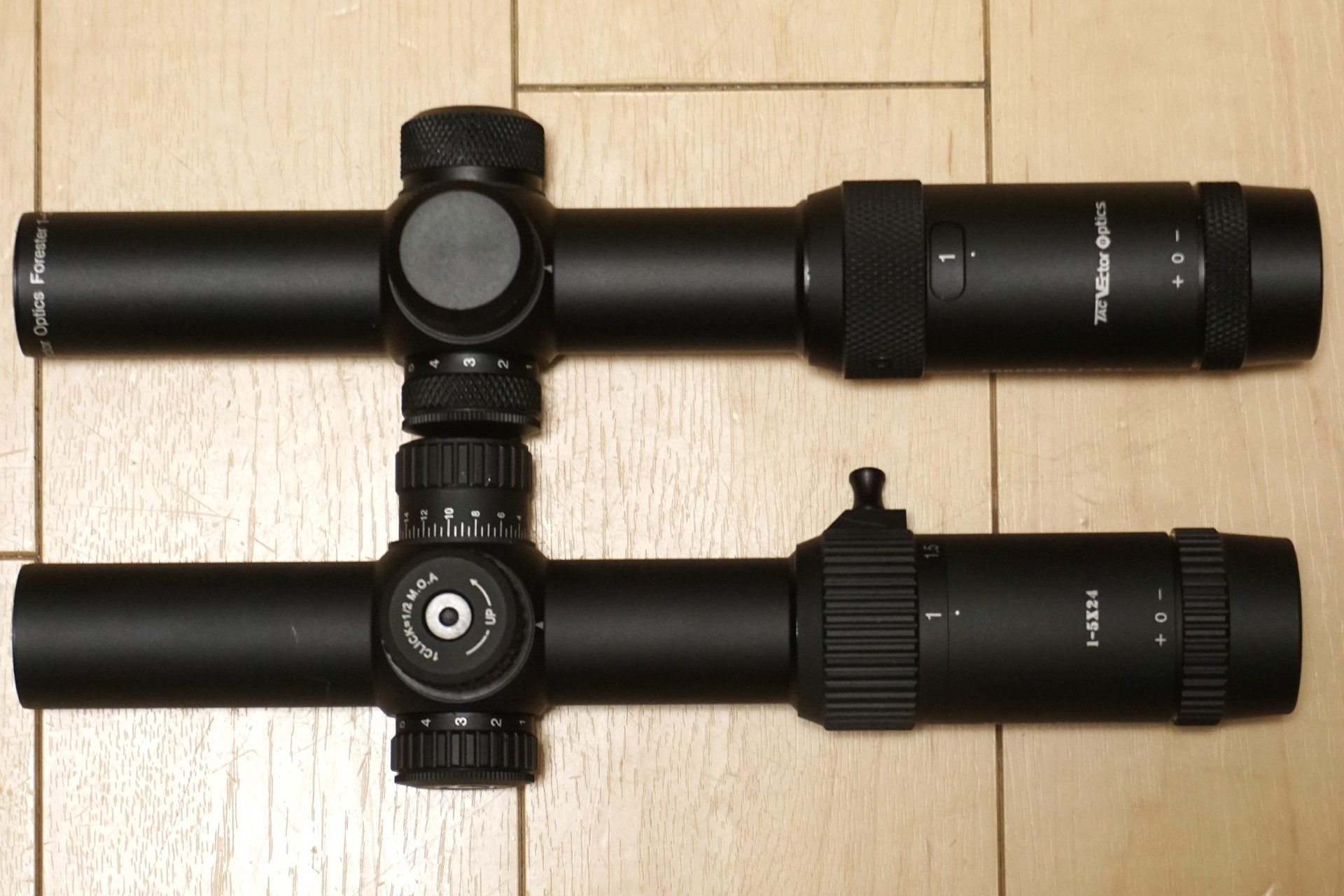 VectorOptics Forester 1-5x24mm GEN2のレビュー【あの人気ショート