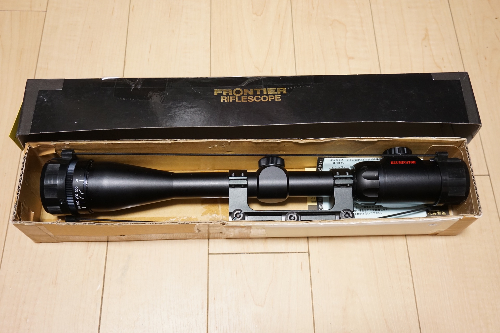 完売品‼️フロンティア CQBライフルスコープ 1-6×24 30mm フロンティア