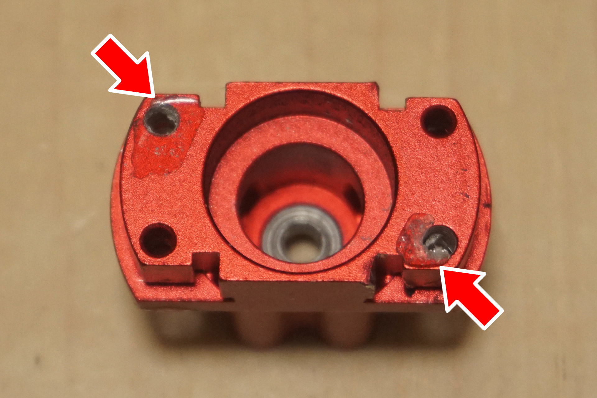 SYSTEMA PTW（トレポン）互換の中華製赤モーターのレビュー、490KUMIと