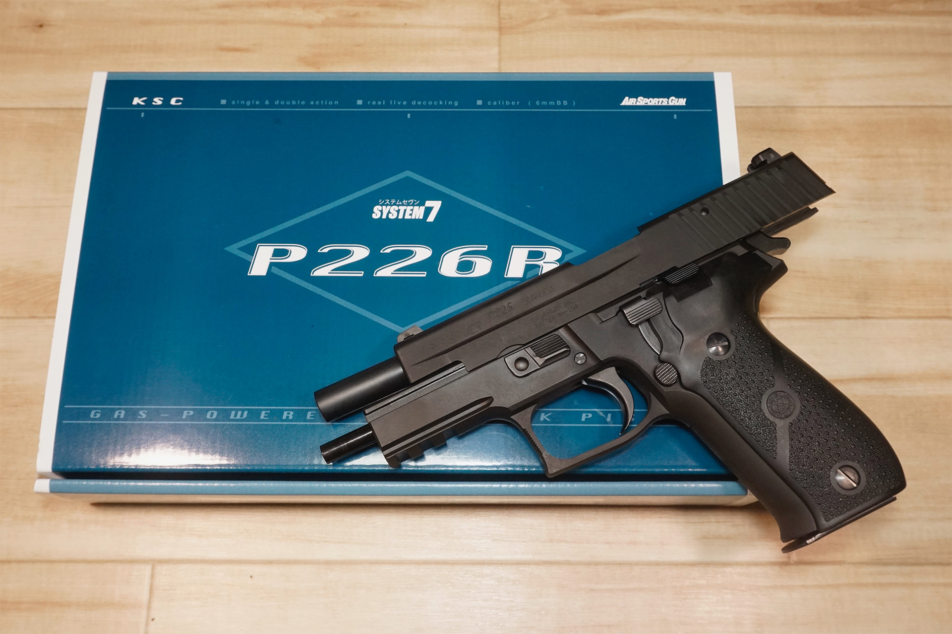 再販されたKSC SIG P226R HW System7（HOGUEグリップ付き）を購入した