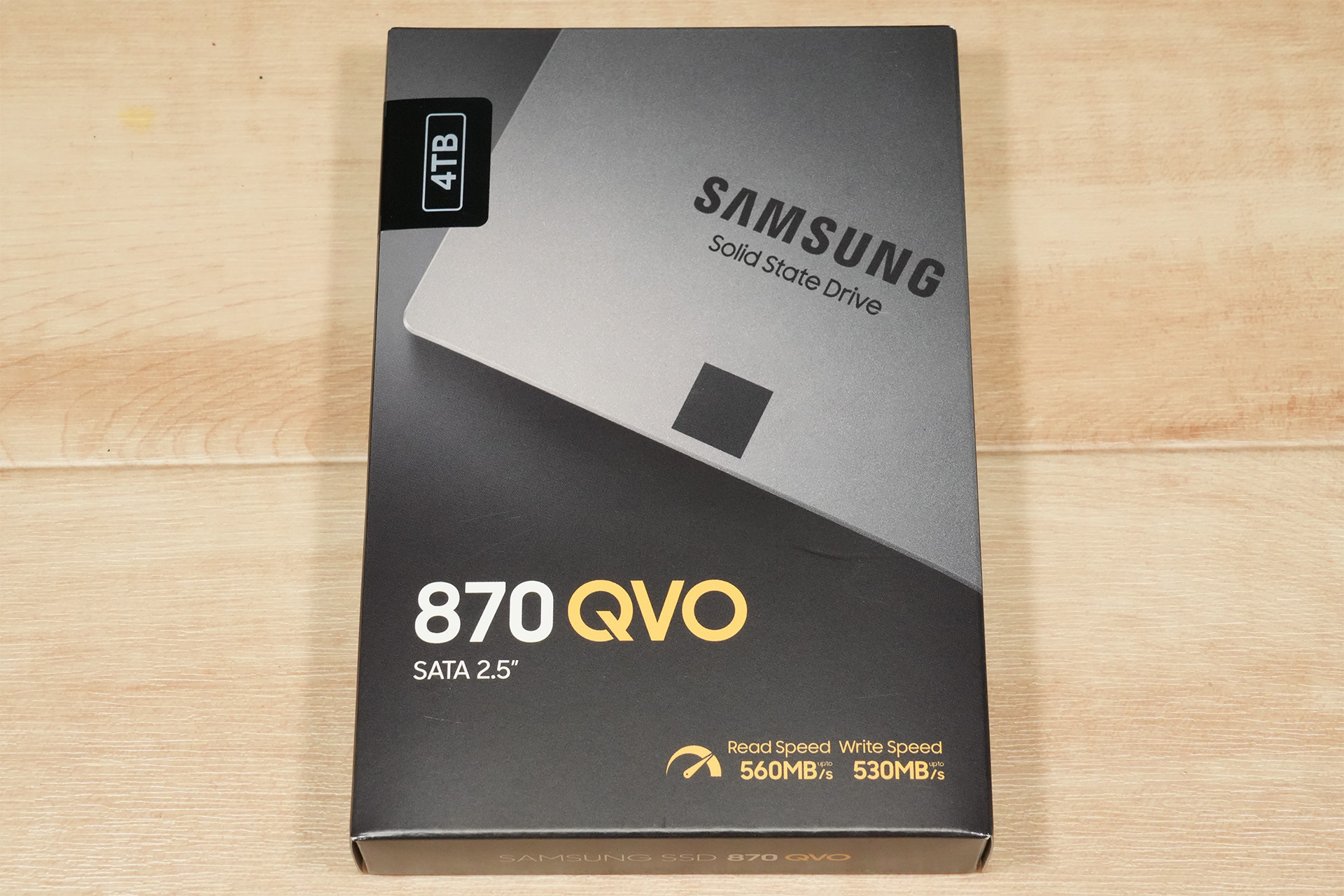 Samsung 870 QVO 4TB SSD MZ-77Q4T0B/ECを買いました | エボログ