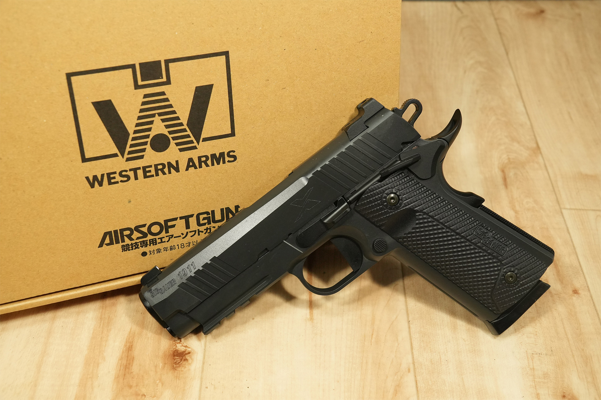 ウエスタンアームズ 2026年福袋モデル、SIG SAUER 1911-X CARRY / G10