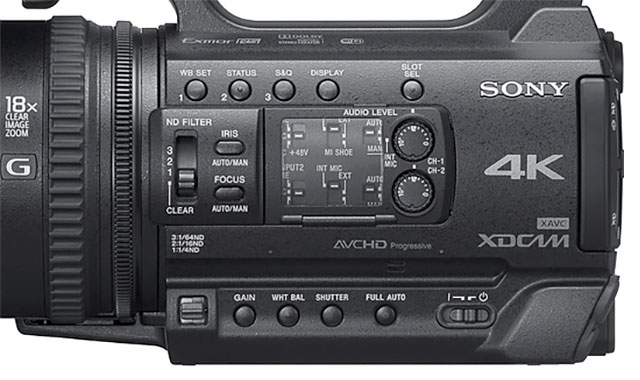 Just Announced: Sony PXW-Z150 4K Solid-State Camcorder