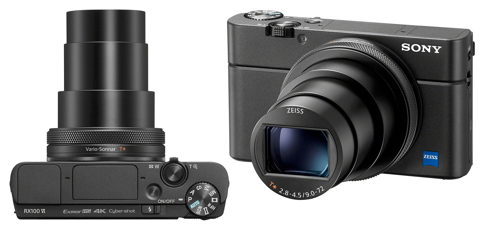 Sony Announces RX100 VI with 24-200mm F2.8-4.5 Lens and Faster AF
