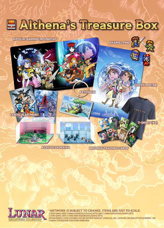 LUNAR Remastered Collection Gets Exclusive Collector's Boxset