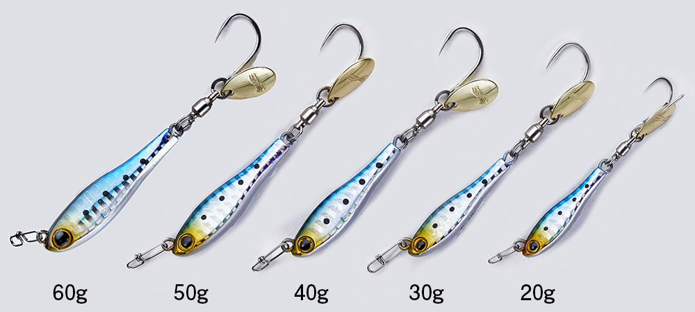 メタルマジックTG スペアフック大量！ サワラブレードジグ 巻くだけで