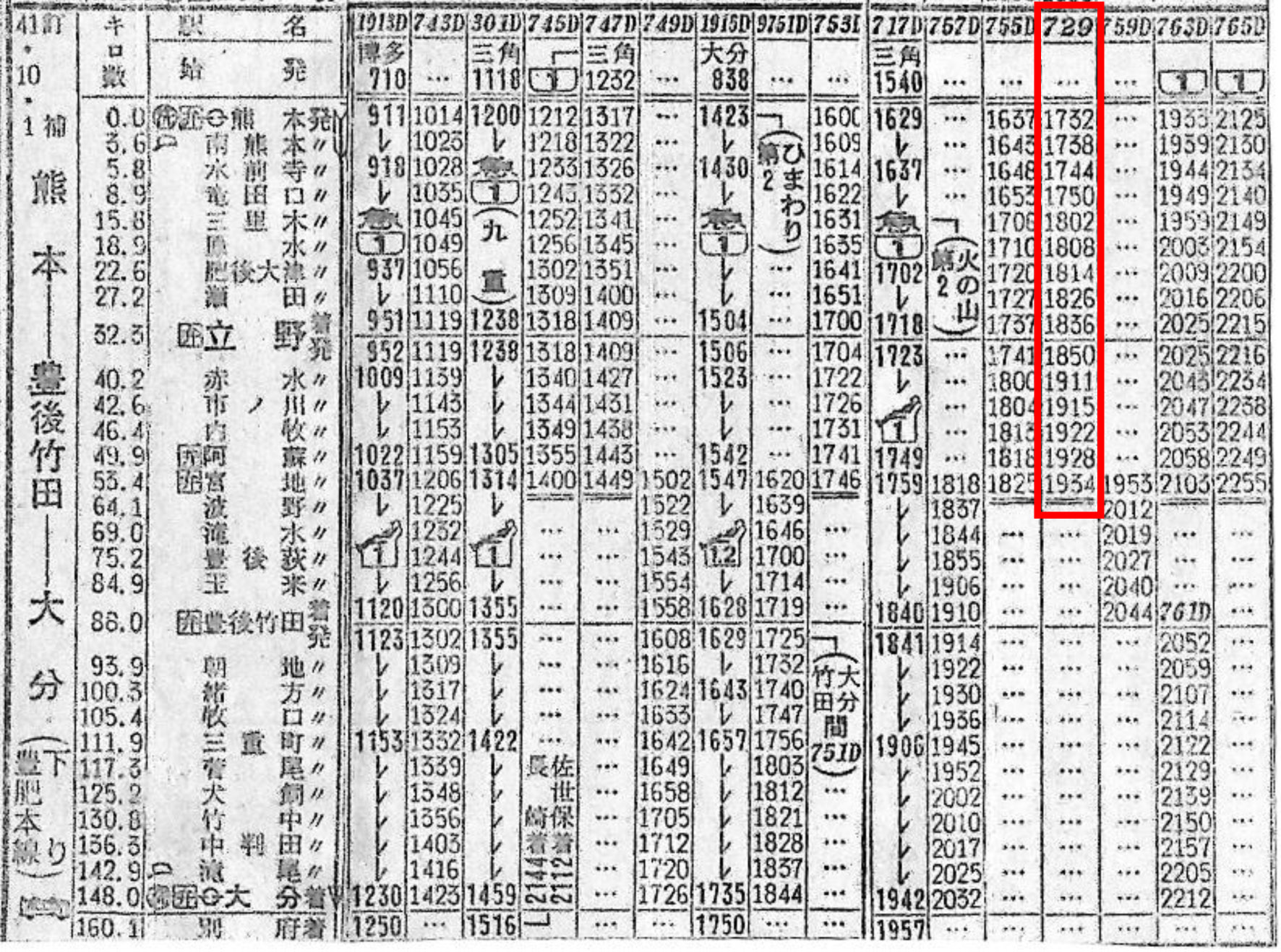 時刻表とともに 想い出の列車を再見する （4） | DRFC-OB デジタル青信号