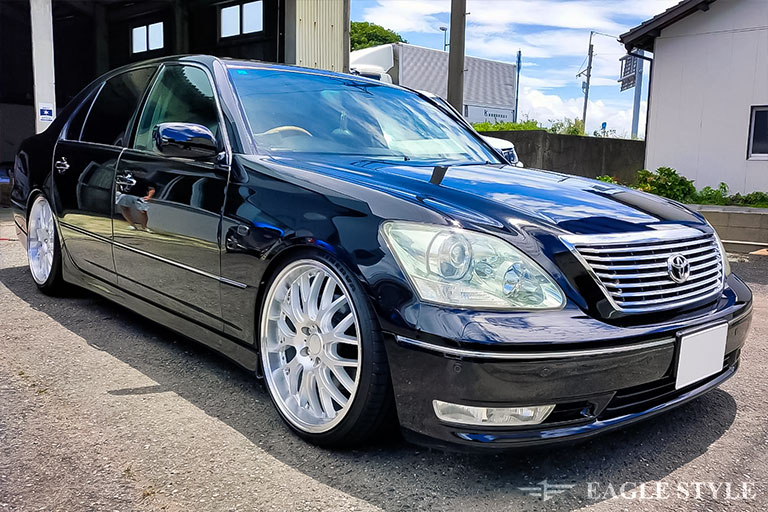 トヨタ30セルシオ4.3 C仕様インテリアセレクション車高調入れて構造