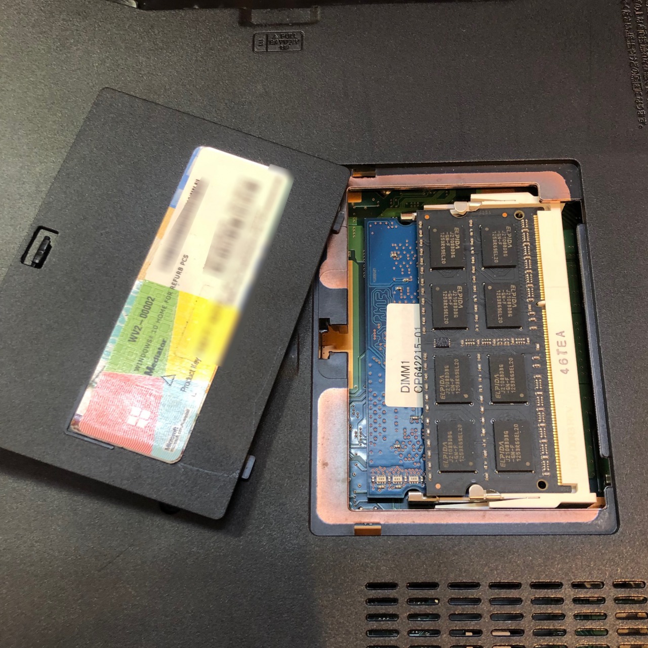 富士通 LIFEBOOK A553/H FMVA06004 高速化 SSD交換 メモリ増設