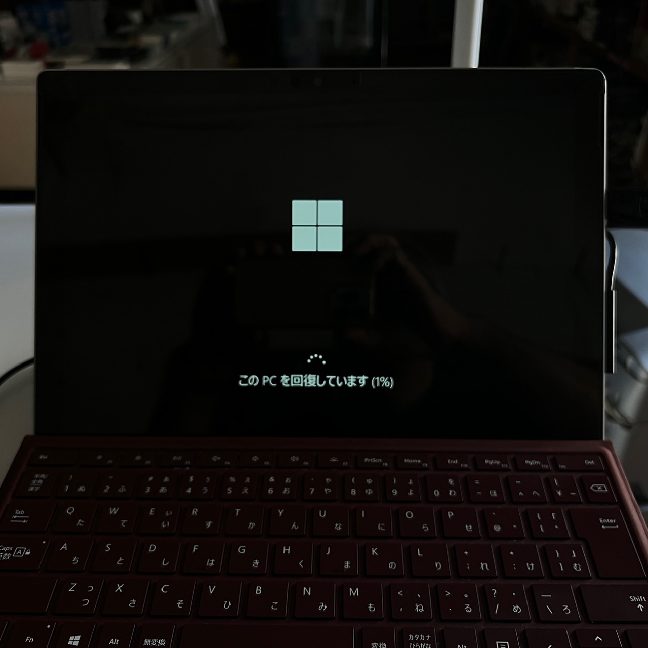 Microsoft Surface Pro 6 M1796 KJT-00028 起動しなくなる Surface