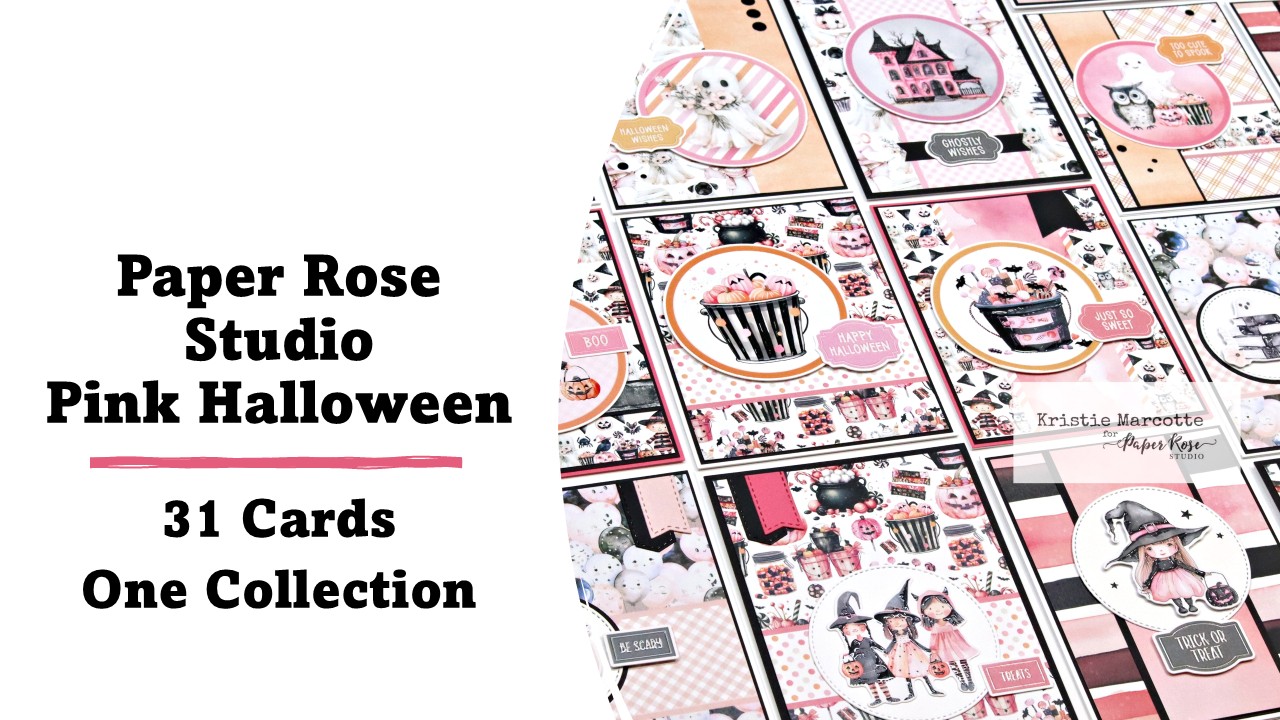 Paper Rose | Pink Halloween - Kristie Marcotte