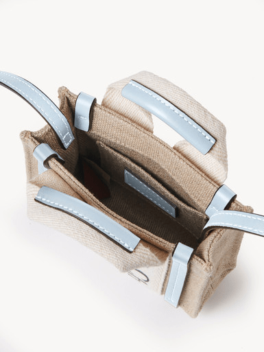 CHLOE Woody Nano Tote Bag With Shoulder Strap - Haute24