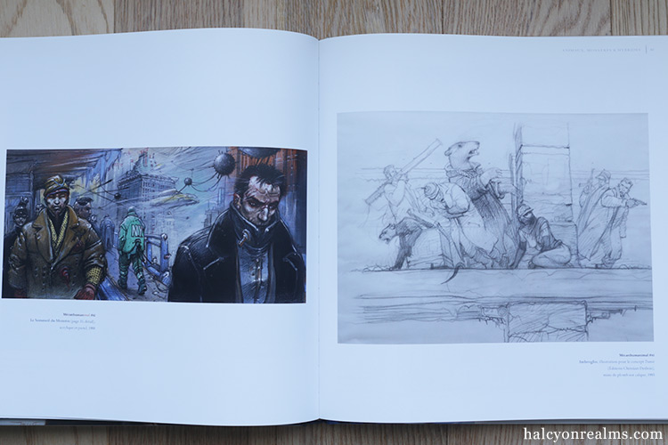 Méchanhumanimal - Enki Bilal Exhibition Art Book Review - Halcyon