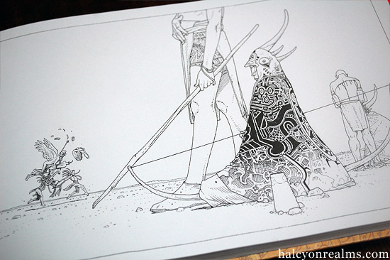 Moebius - 40 Days Dans Le Desert Art Book Review - Halcyon Realms