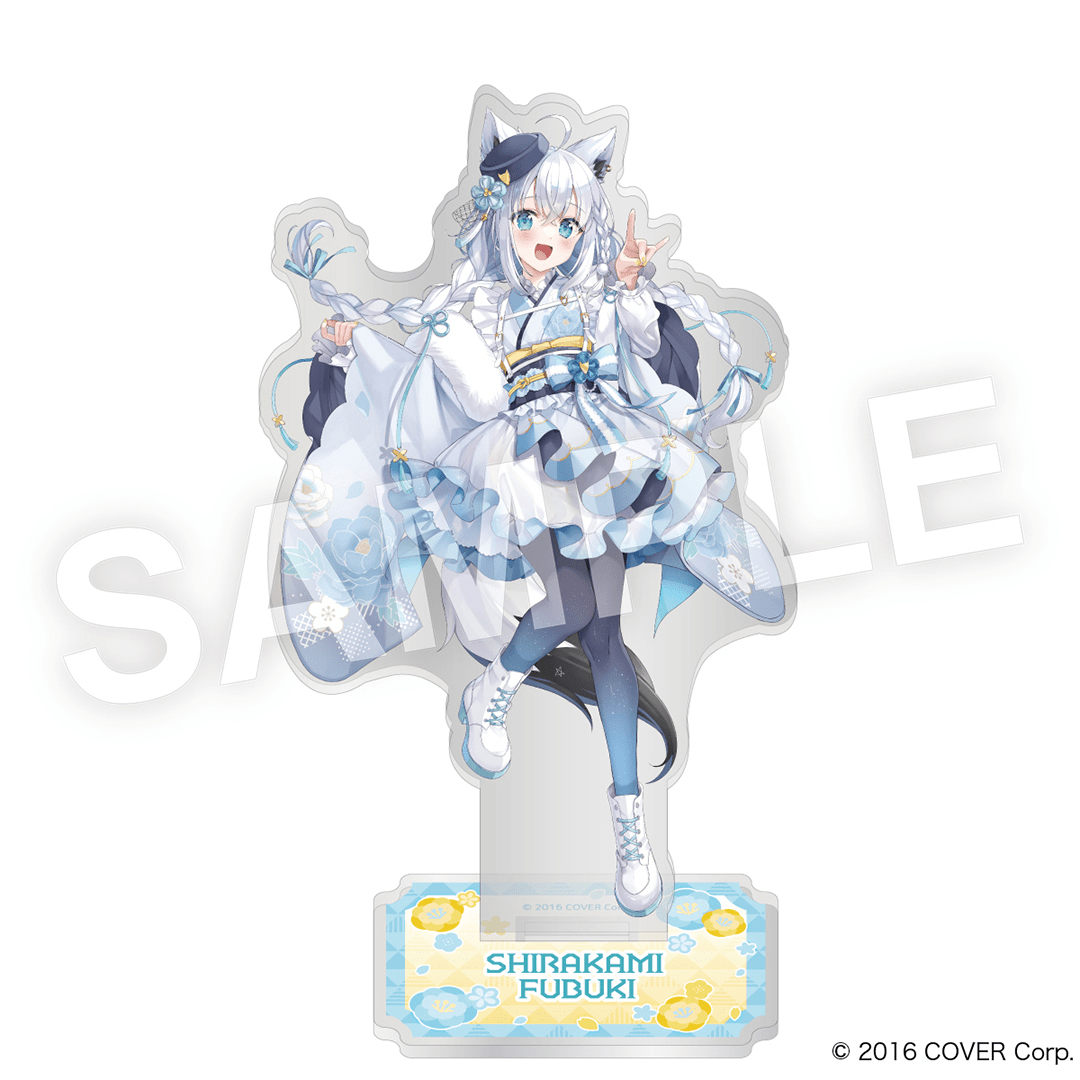 新品】hololive ホロツリ2025～春風花舞～立牌晴空塔（白上フブキ・百