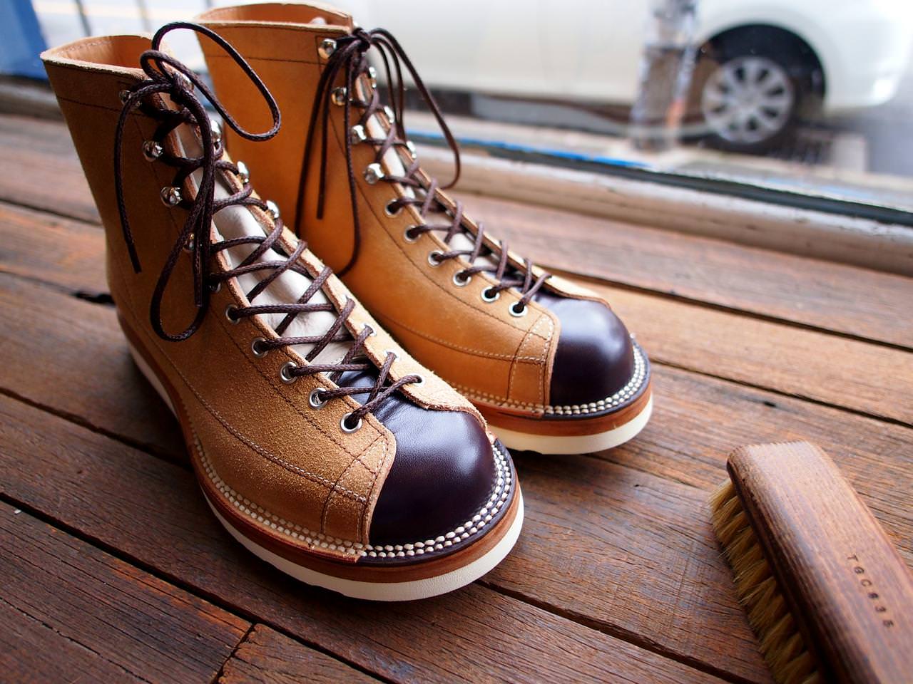 The Real McCoy's – Joe McCoy '10 Mile' monkey boots | Indigoshrimp