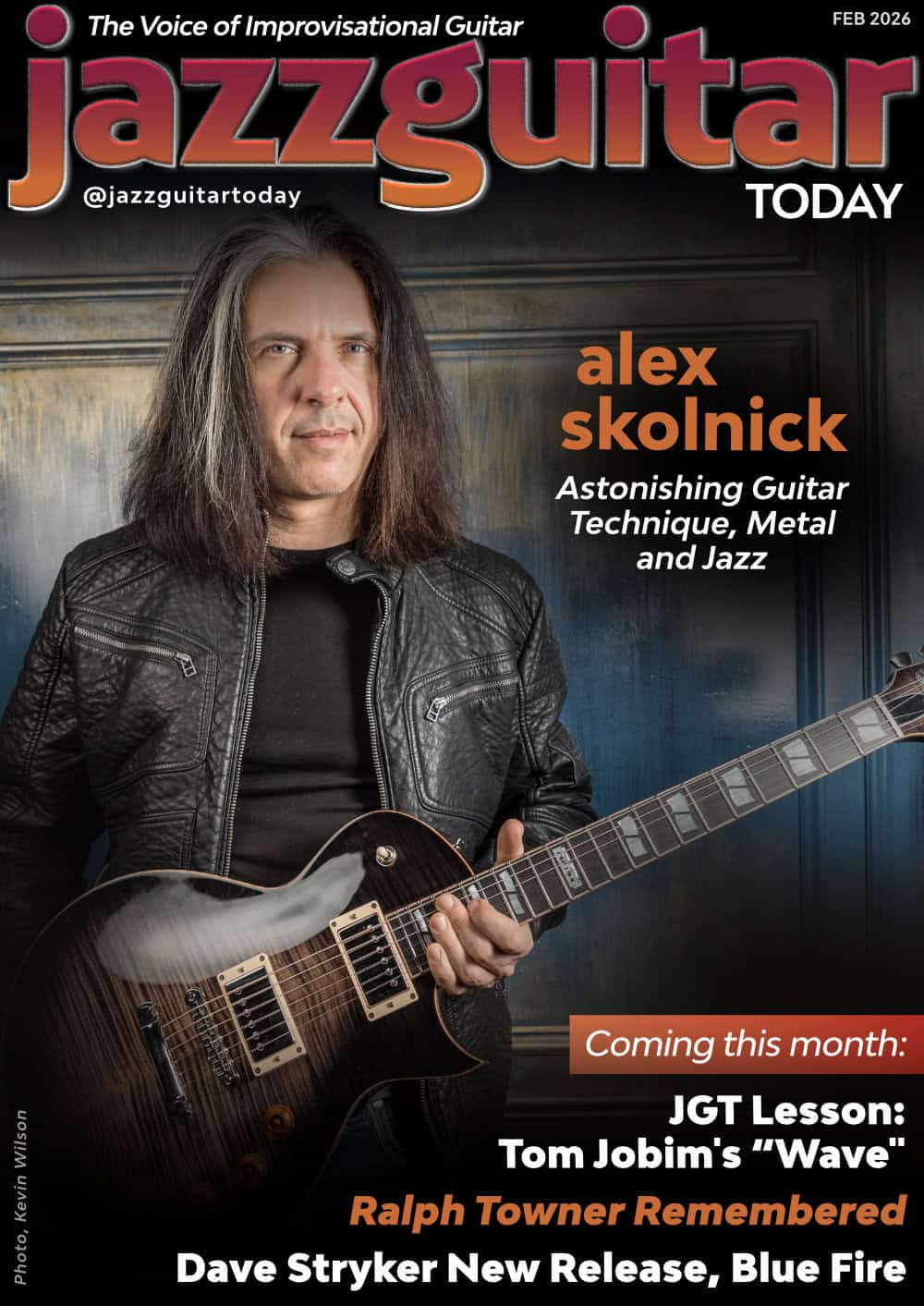 Alex Skolnick, Both Jazz And Metal Chops - Jazz Guitar Today