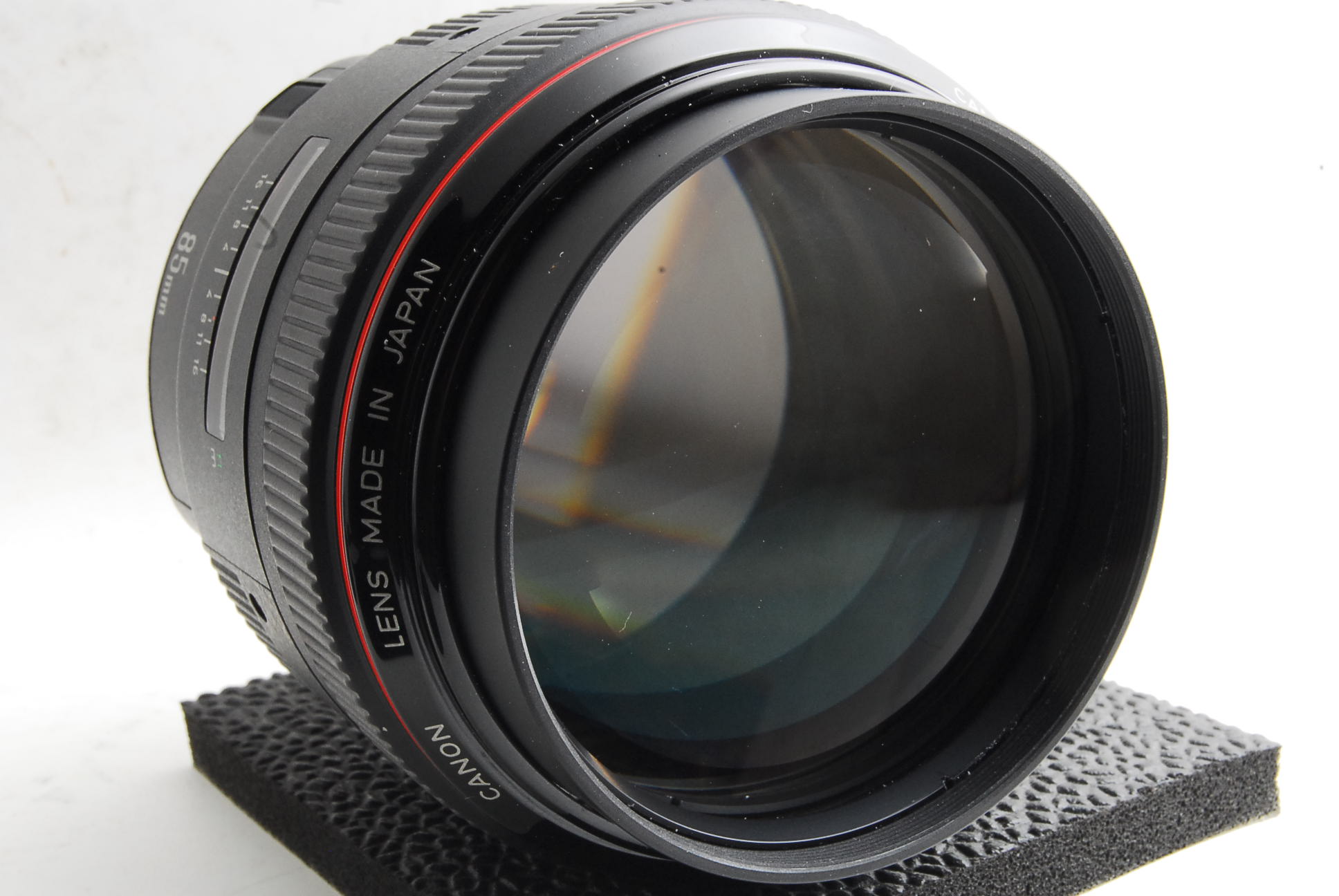 Canon EF 85mm F1.2 L 修理記録 – レンズ修理なら日本レンズ協会