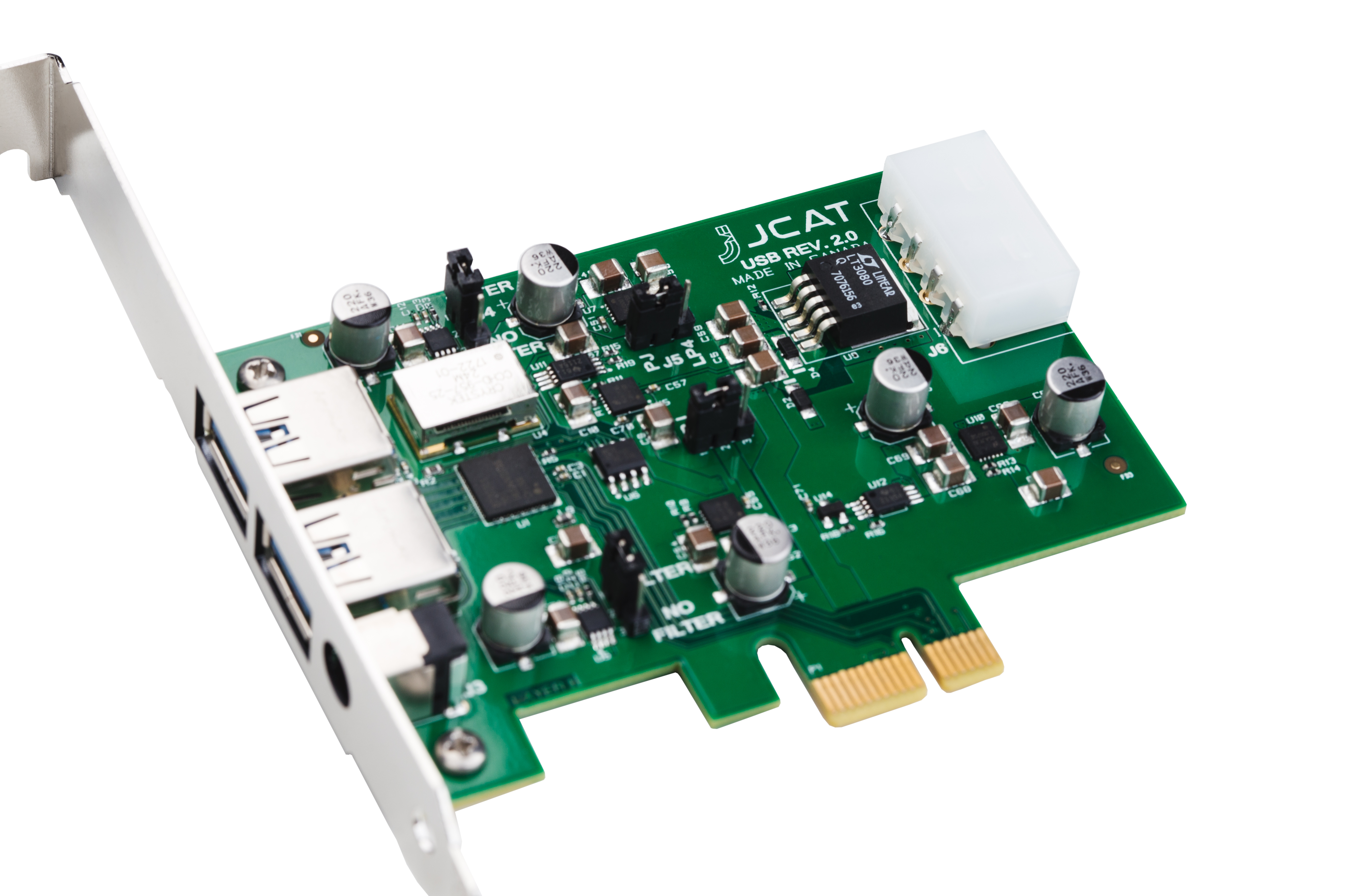 USB Card FEMTO - JCAT . precision sounds.