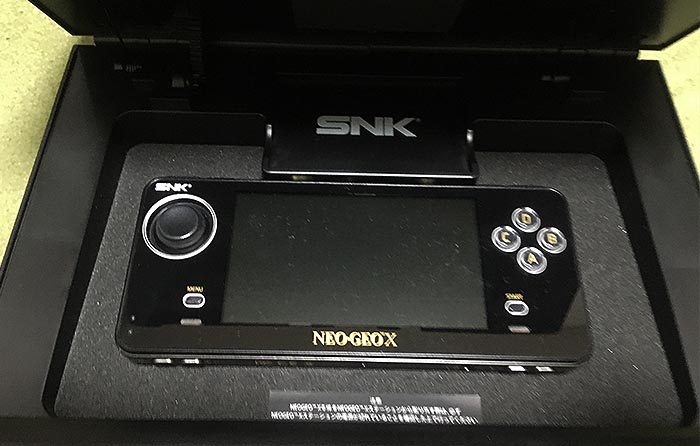 NEOGEO X GOLD Entertainment Systemを開封レビュー | 大阪の