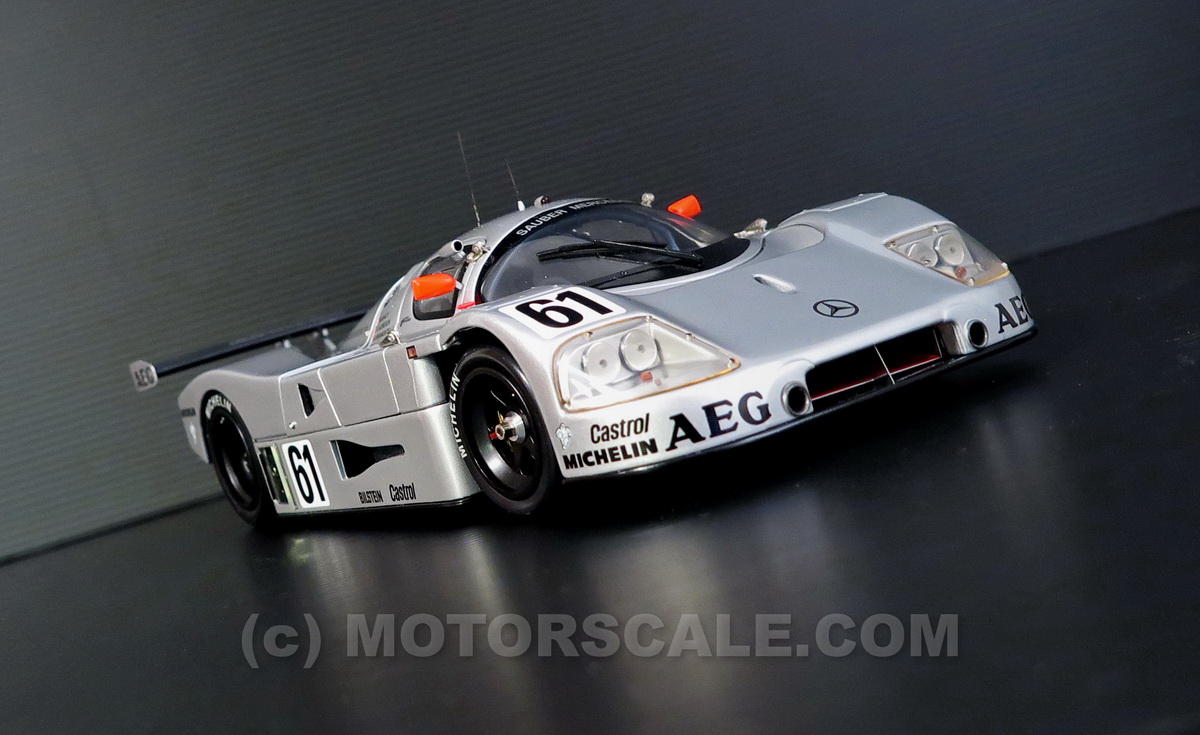 Sauber C9 Mercedes-Benz #61 Le Mans 1989 second (Exoto