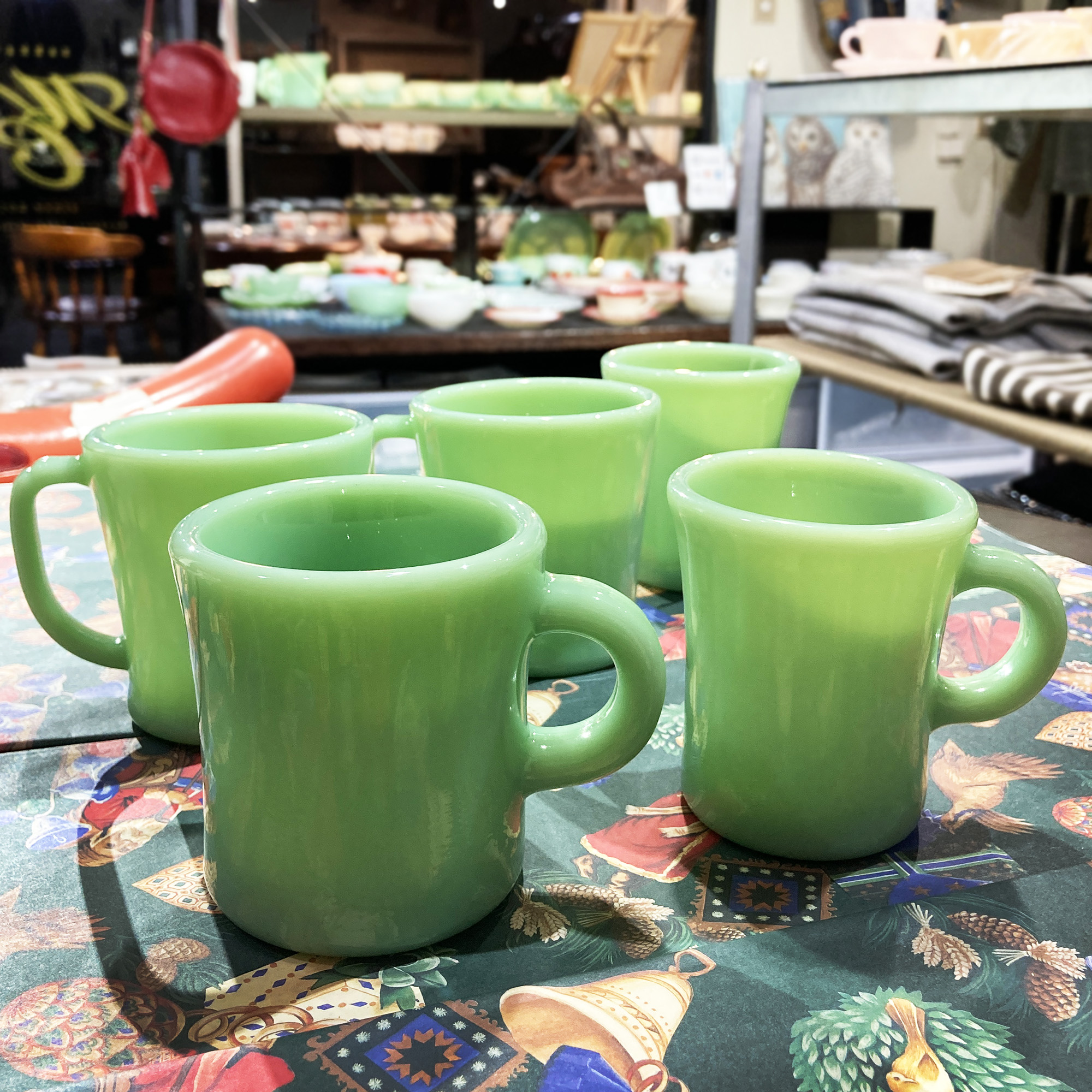 Fire-king 1950年代チョコレートマグ・エキストラヘビーマグが再入荷