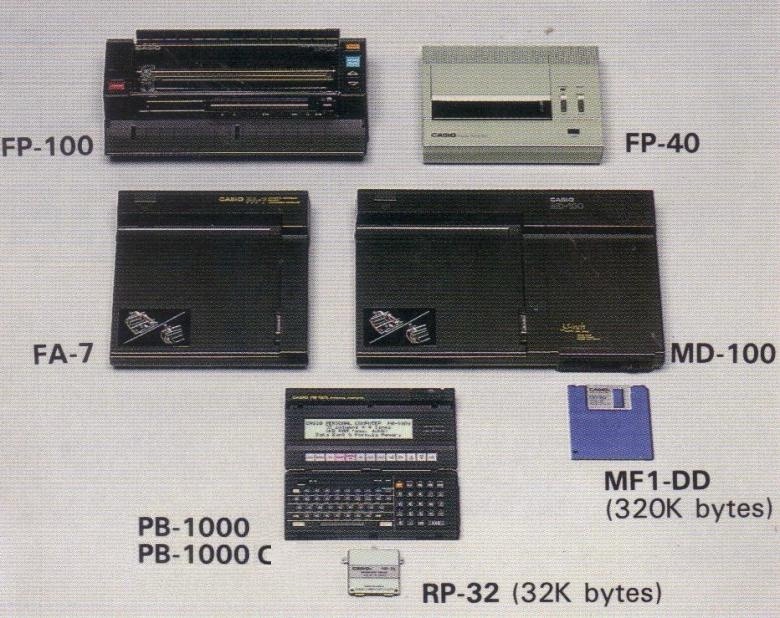 Casio PB-1000 Personal Computer