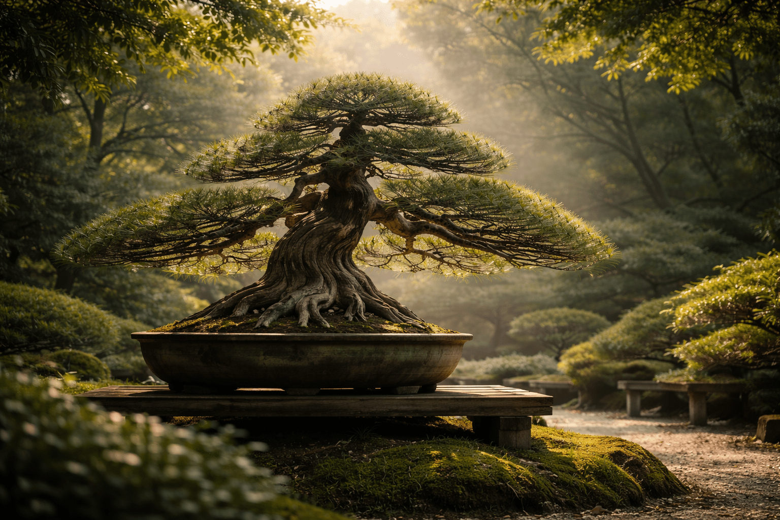 皇居の宝物 盆栽物語】時を語る大道庭園の老木たち｜皇居盆栽・三代