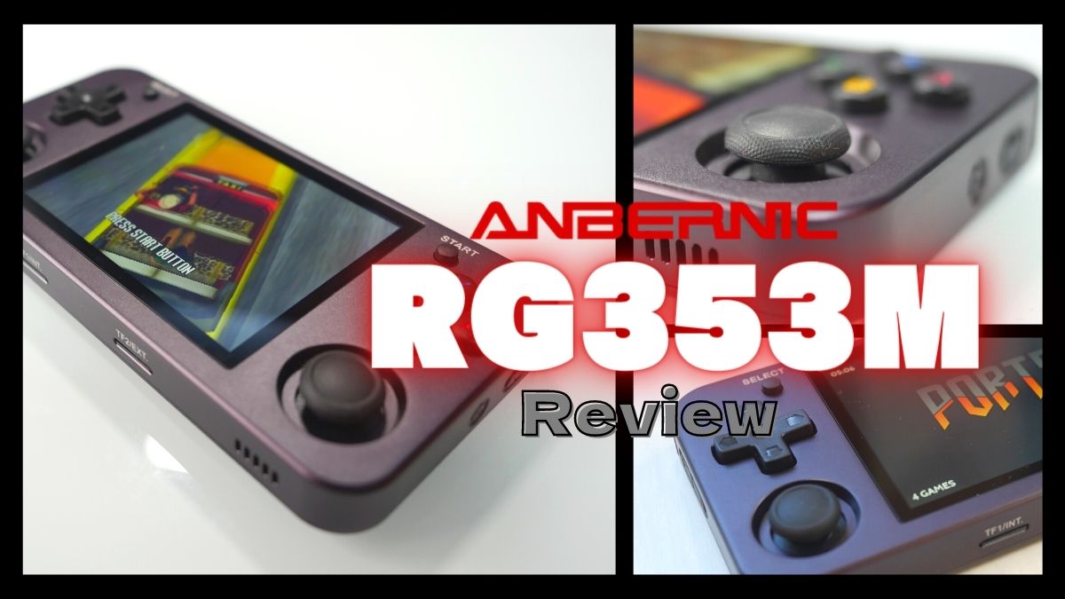 REVIEW】ANBERNIC RG353M 最高傑作と言えるシェルを纏ったレトロ