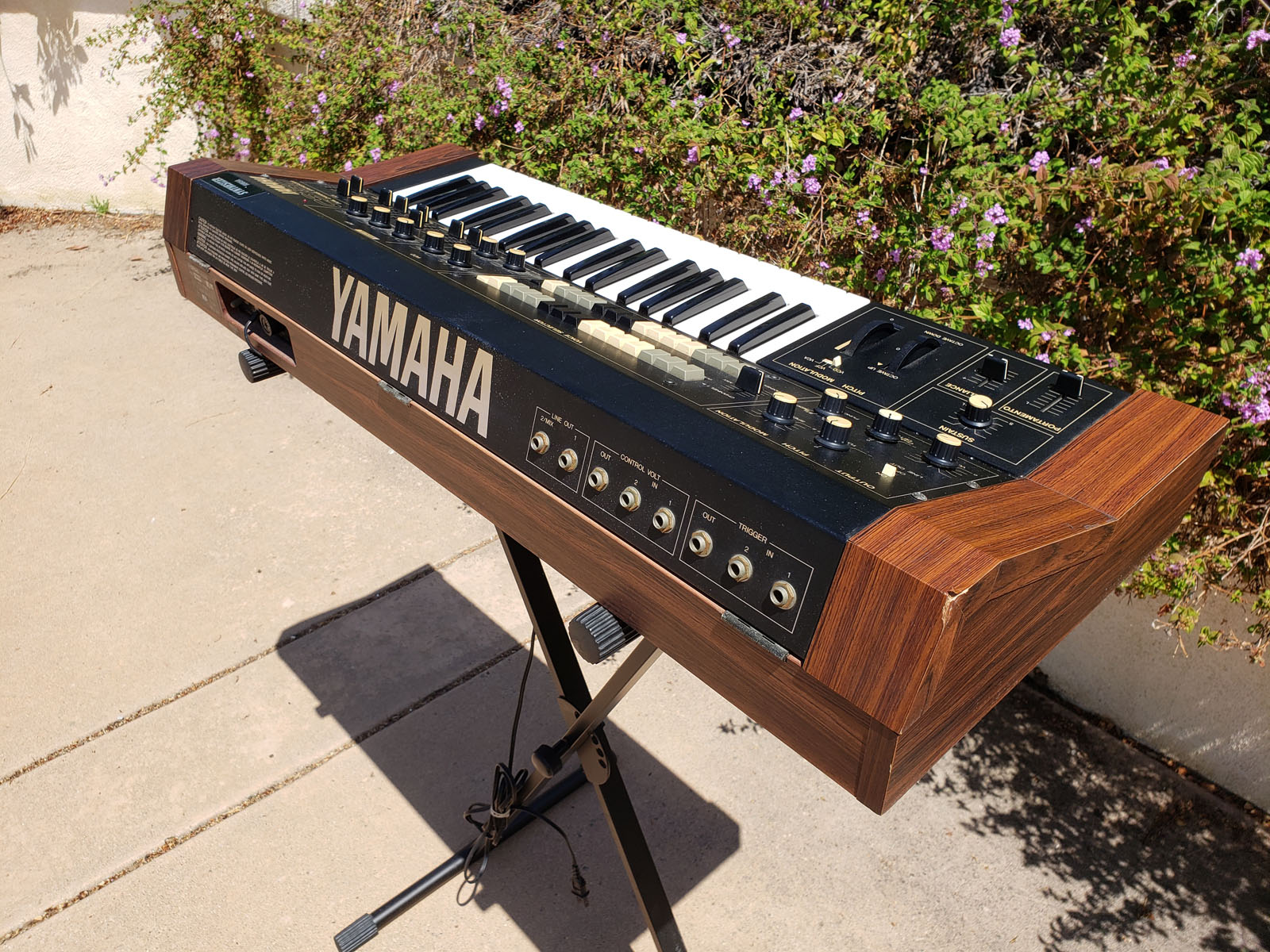 Yamaha CS-15D Dual Channel Vintage Synthesizer Keyboard – Synthchaser