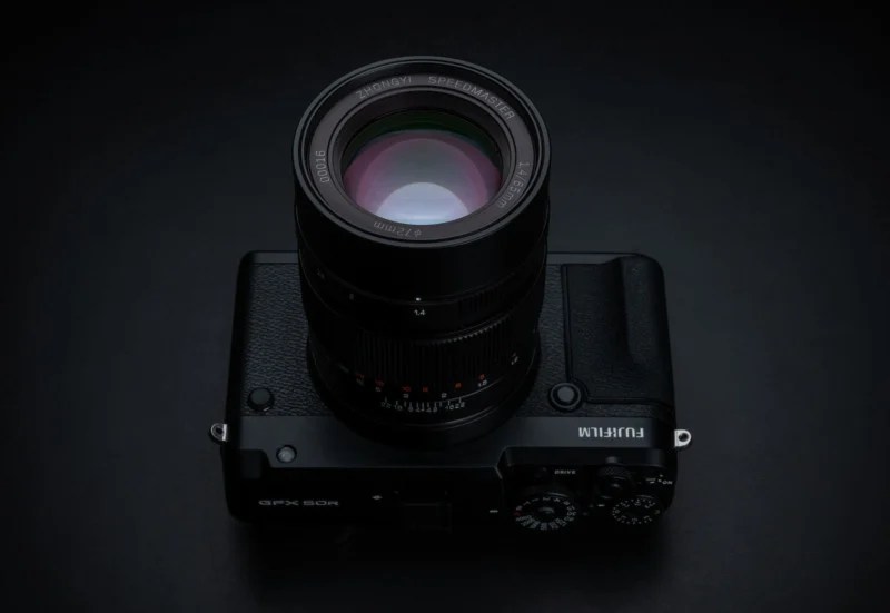Mitakon Speedmaster 65mm f/1.4 Lens Unveiled for Fujifilm GFX