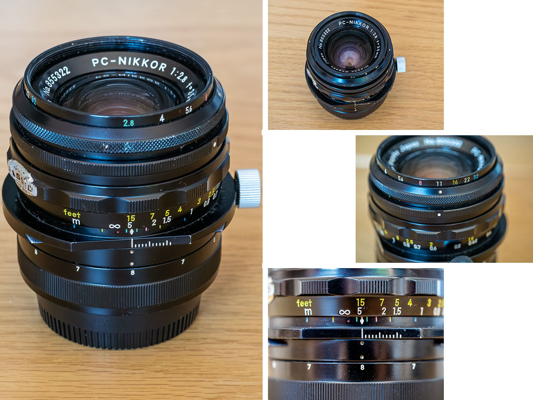 PC-NIKKOR 1：2.8 f=35mm 単焦点レンズ c Nikon Nikkor 35mm PC Lens