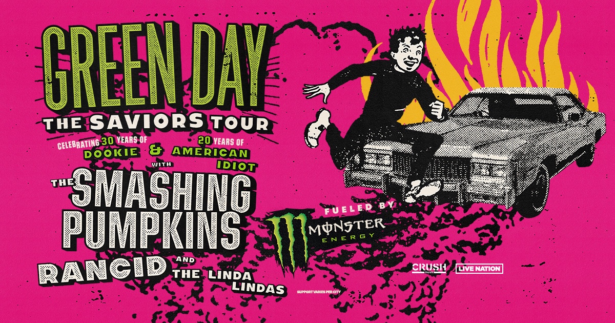 GREEN DAY ANNOUNCE THE SAVIORS TOUR – RockView Live