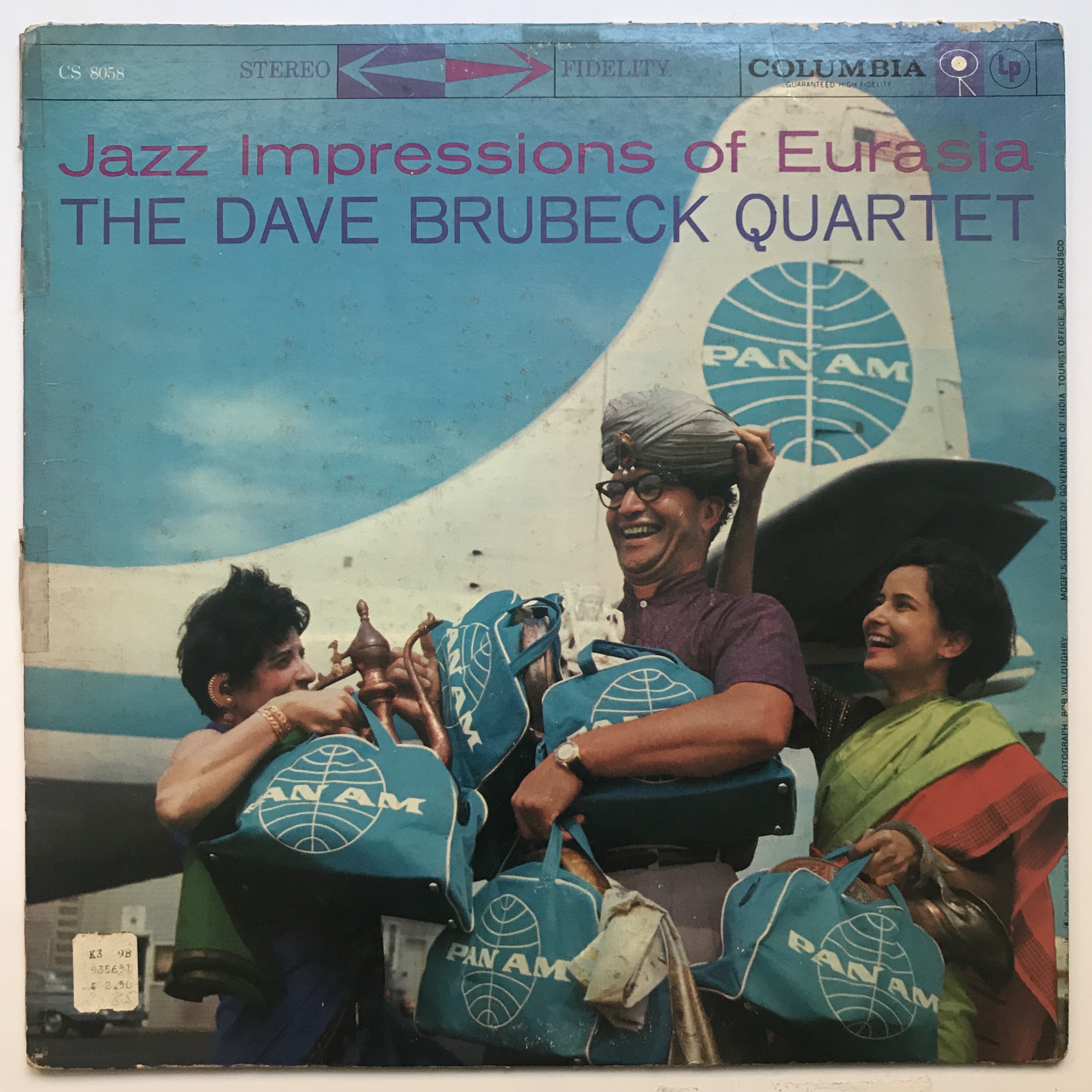 Jazz Impressions of Eurasia // Dave Brubeck (Columbia CS 8058