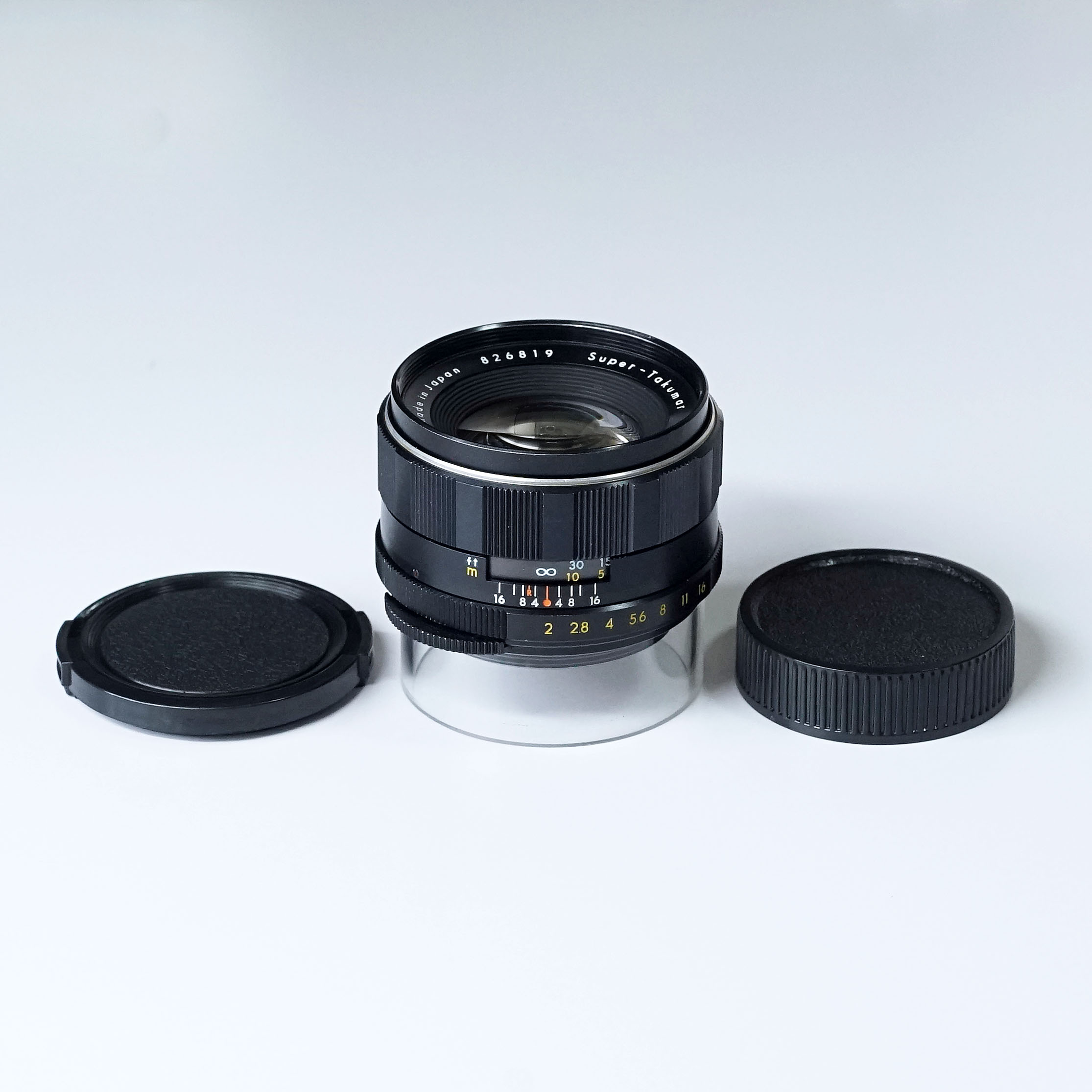 売り切れ PENTAX Super-Takumar 55mm F2 黄文字タクマー 初期型（中古