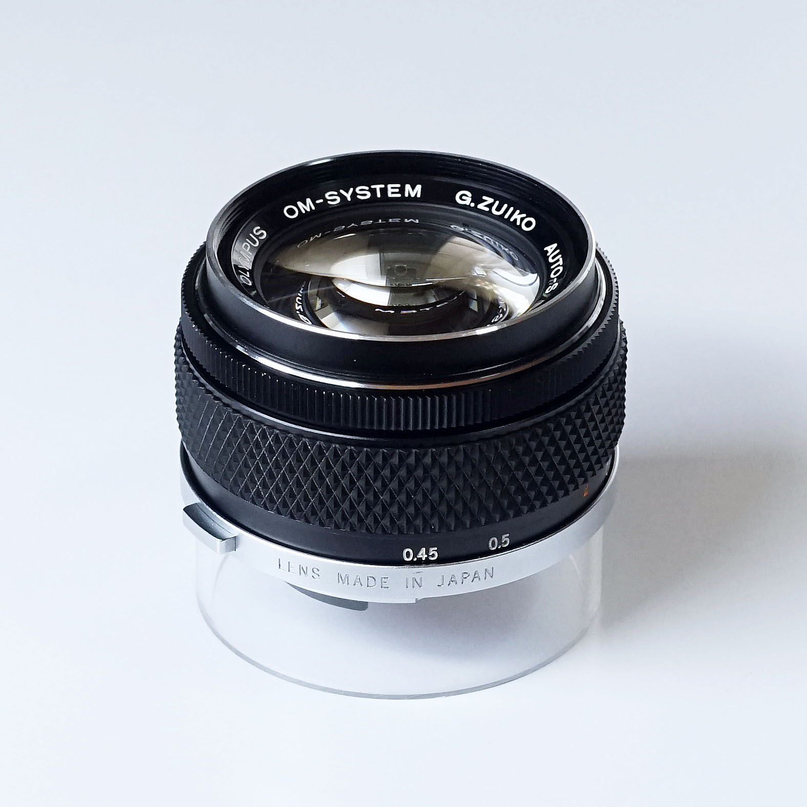 売り切れ OLYMPUS G.ZUIKO AUTO-S 50mm F1.4 銀枠（中古 OMマウント