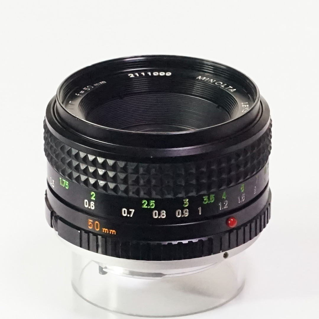 MINOLTA MC ROKKOR-PF 50mm F1.7 ¥3,800（中古 SRマウント オールド